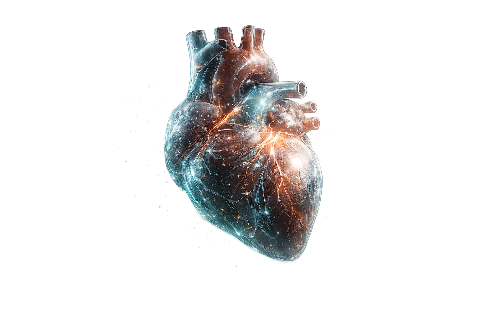 Cardiovascular heart overlay