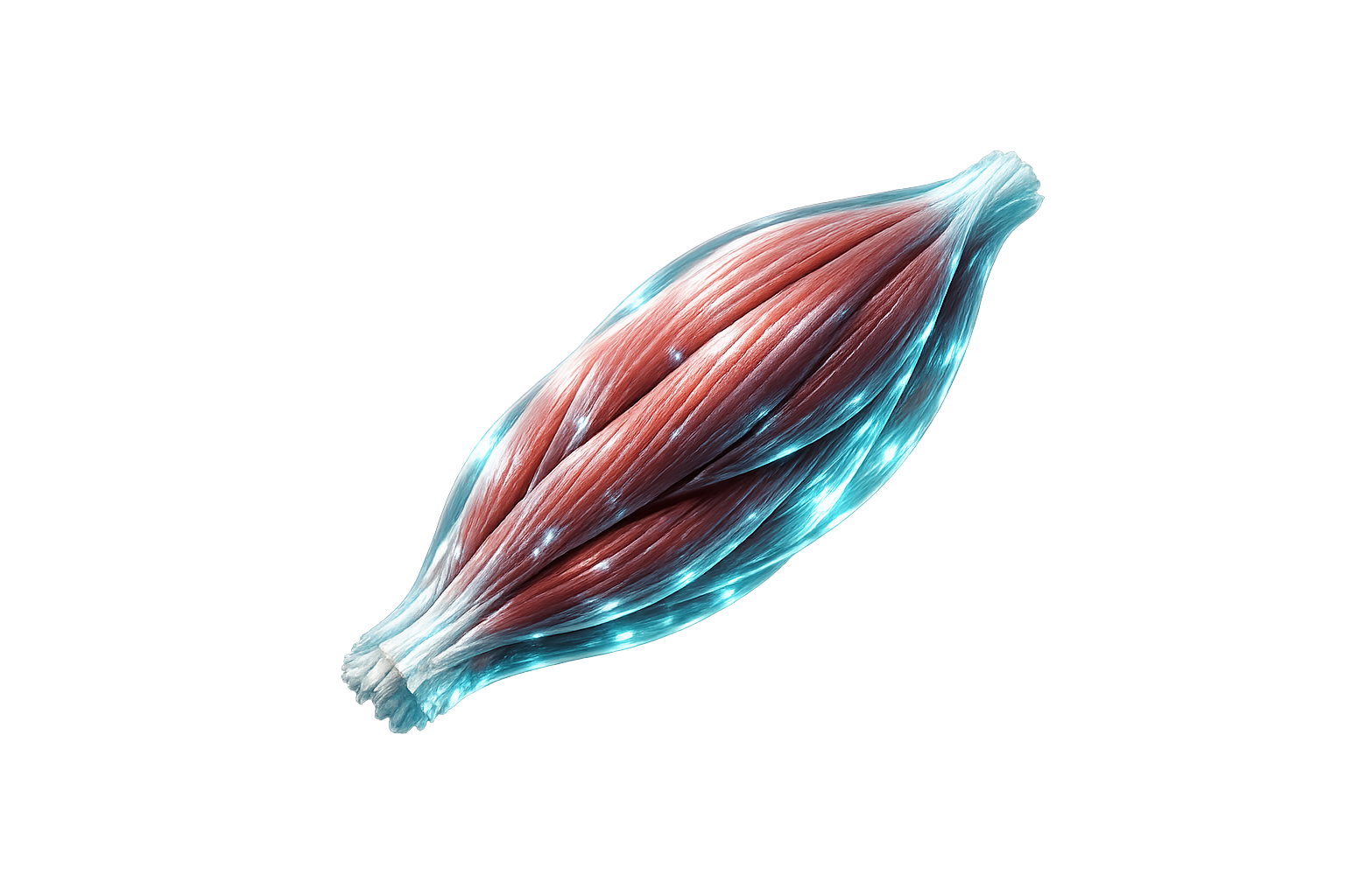 Muscle fiber overlay